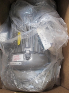 MOTOR, ELECTRIC TYPE, 2 HORSEPOWER, 230/460 ELEC RATING, 1170 RPM, 184TZ FRAME, 4.6/2.3 AMPS, TEFC ENCLOSURE, 1.00 SERVICE FACTOR, DBL. SHAFT. MOTOR FOR ESI PUMP SKID HORZ. BALDOR SPEC# 06F887W421G1, PART # 9522593-SCE (W-44) LOADING & HANDLING FEE $15-